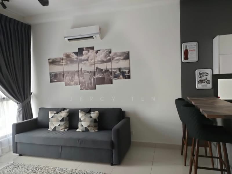 Service Residence for Sale at Eco Nest - Jercy Ten - Living Room - PropertyGuru.com.my