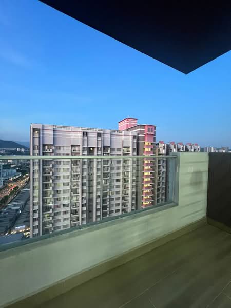 Service Residence for Rent at Platinum Lake PV 21 - Brandon Chin - Balcony - PropertyGuru.com.my