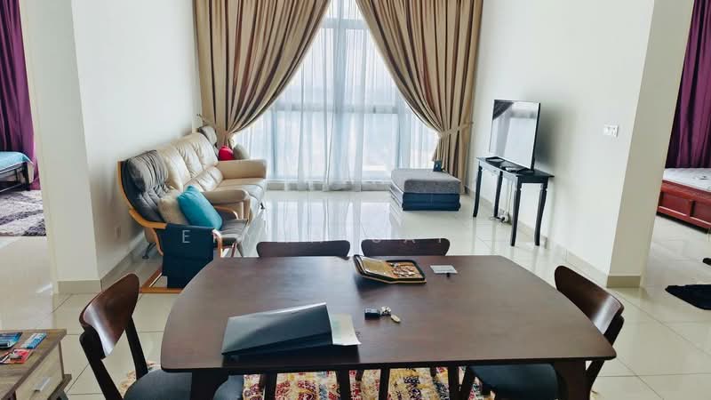 Service Residence for Rent at Conezion Residences - Eryna Sairy - Living Room - PropertyGuru.com.my