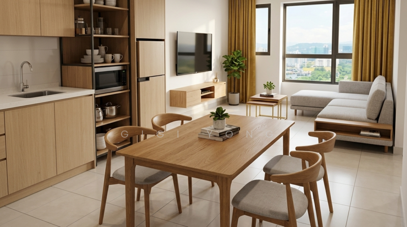 Tiara Imperio Residence untuk Untuk Dijual - RM 265,000, Mac 2026 - Kitchen - PropertyGuru.com.my