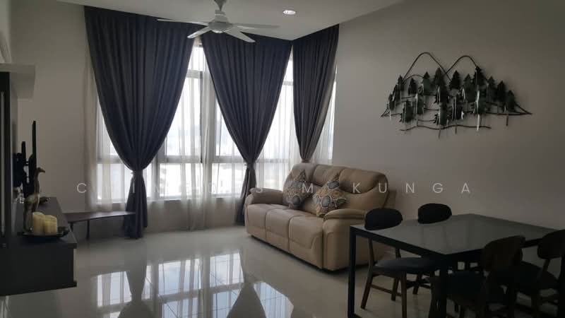 Service Residence for Rent at Tropicana Avenue - Chimed Sim Kunga - Living Room - PropertyGuru.com.my
