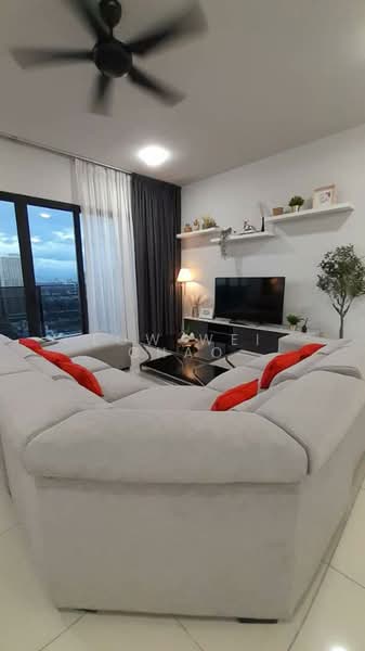 Condominium for Rent at Secoya Residence - Low Wei Chao - Living Room - PropertyGuru.com.my