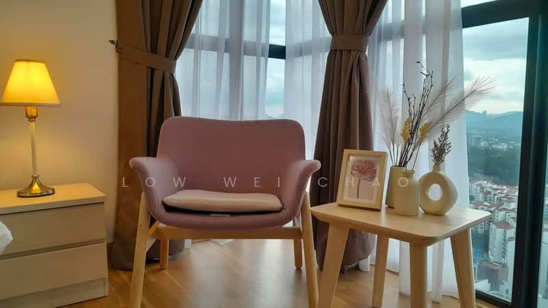 Condominium for Rent at Secoya Residence - Low Wei Chao - Living Room - PropertyGuru.com.my