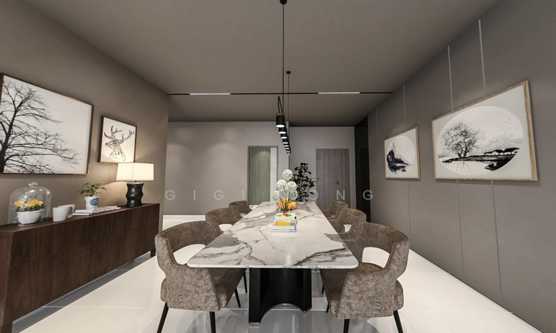 Service Residence for Rent at Residensi Bukit Tiara - Gigi Yong - Dining Room - PropertyGuru.com.my