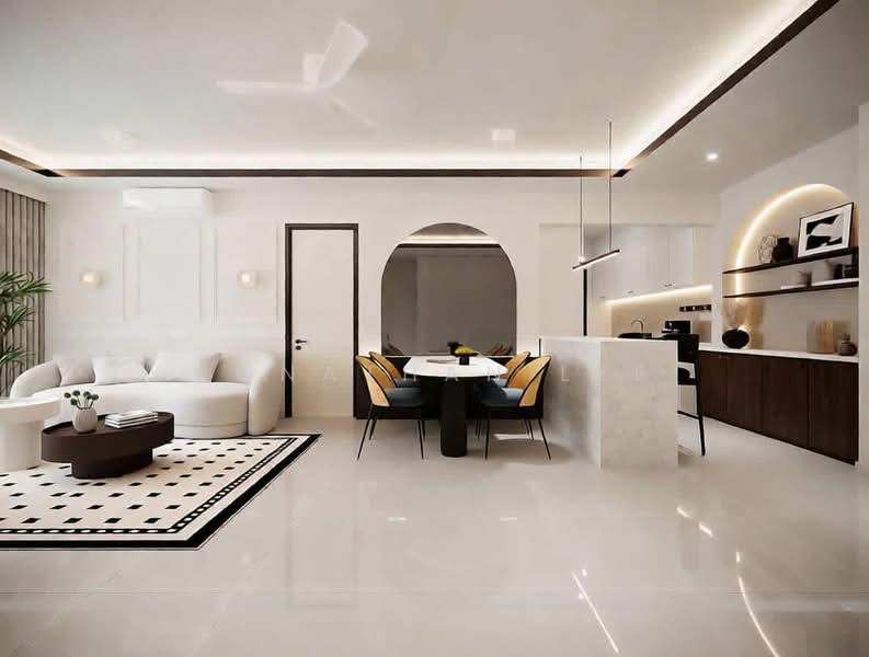 Service Residence for Rent at Sunway Citrine Residences - Jonathan Lee - Living Room - PropertyGuru.com.my