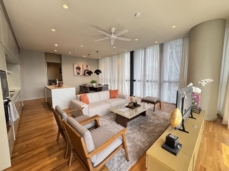Service Residence for Sale at The Conlay - Dexter Lim - Living Room - PropertyGuru.com.my