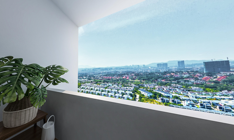 Service Residence for Sale at Residensi Bukit Tiara - Gigi Yong - View - PropertyGuru.com.my