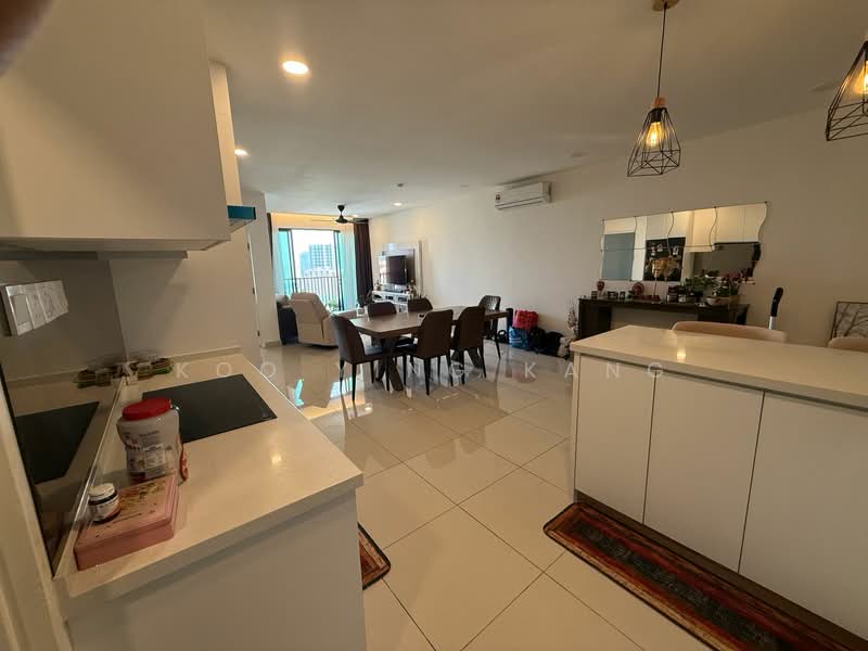 Service Residence for Sale at AraTre' Residences - Koo Ying Kang - Living Room - PropertyGuru.com.my