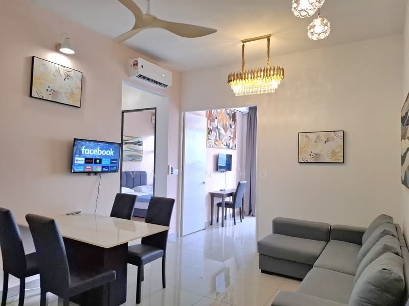 Service Residence for Rent at Zentro Residences Serviced Apartment - Valyn Ho - Living Room - PropertyGuru.com.my