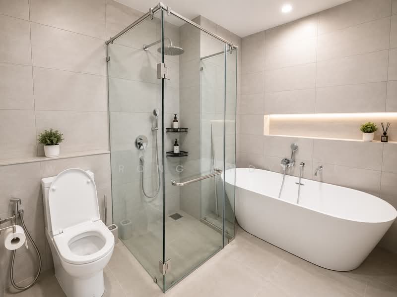 Service Residence for Rent at Dorsett Waterfront Subang - Wen Rong Andy Lee - Bathroom - PropertyGuru.com.my