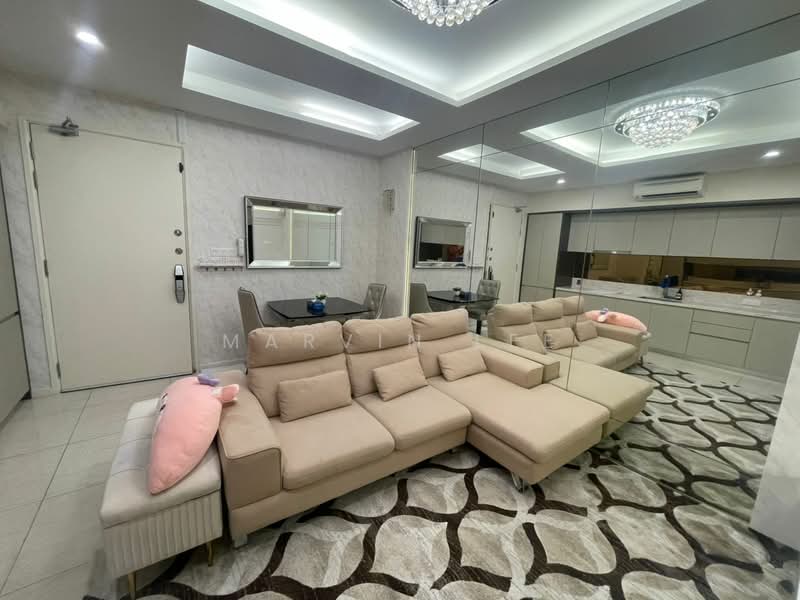 Dorsett Residences Sri Hartamas untuk Untuk Disewa - RM 2,500 /bulan, Mac 2026 - Living Room - PropertyGuru.com.my