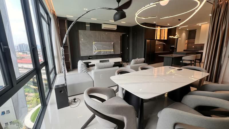 Condominium for Rent at Picasso Residence - Eve Tay - Living Room - PropertyGuru.com.my