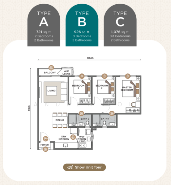 Service Residence for Sale at Sunway Velocity 3 - Andrew Loh - PropertyGuru.com.my