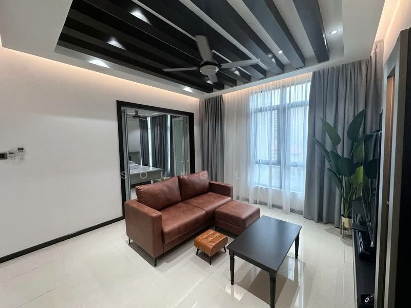 Service Residence for Rent at Tropicana Avenue - Soung Lim - Living Room - PropertyGuru.com.my