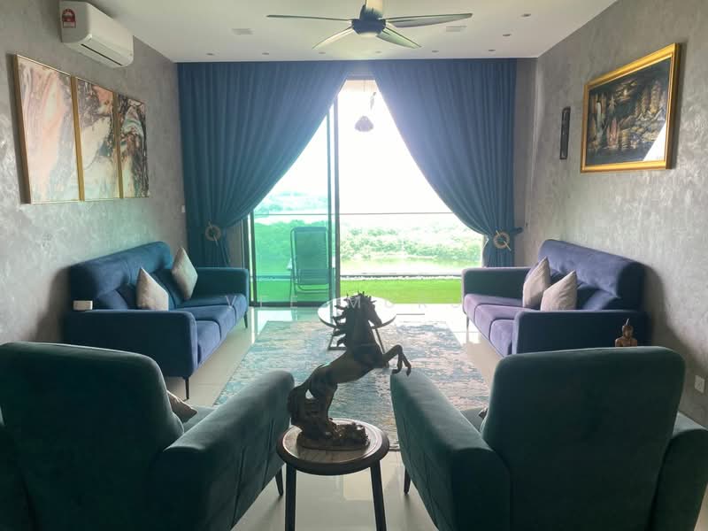 Condominium for Rent at Tasik Residency - Vee Muru - Living Room - PropertyGuru.com.my