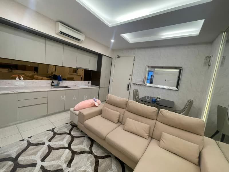 Dorsett Residences Sri Hartamas untuk Untuk Disewa - RM 2,500 /bulan, Mac 2026 - Living Room - PropertyGuru.com.my