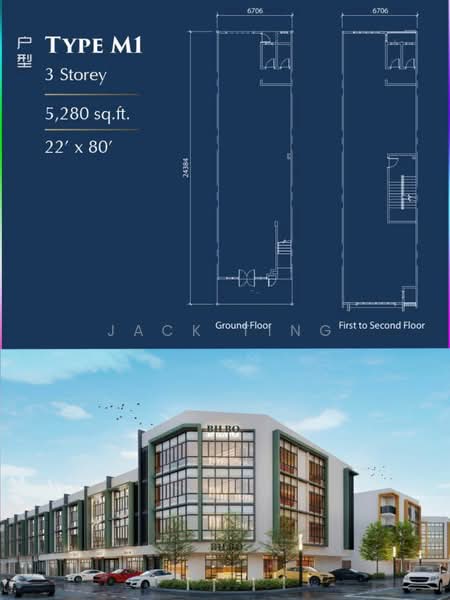 Shop / Office for Rent in Bandar Baru Permas Jaya (Permas Jaya) - Jack Ting - Exterior - PropertyGuru.com.my