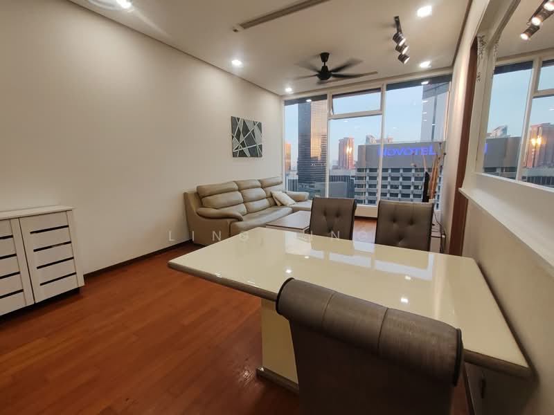 Service Residence for Rent at Vipod Residence - Ling Ling - Living Room - PropertyGuru.com.my