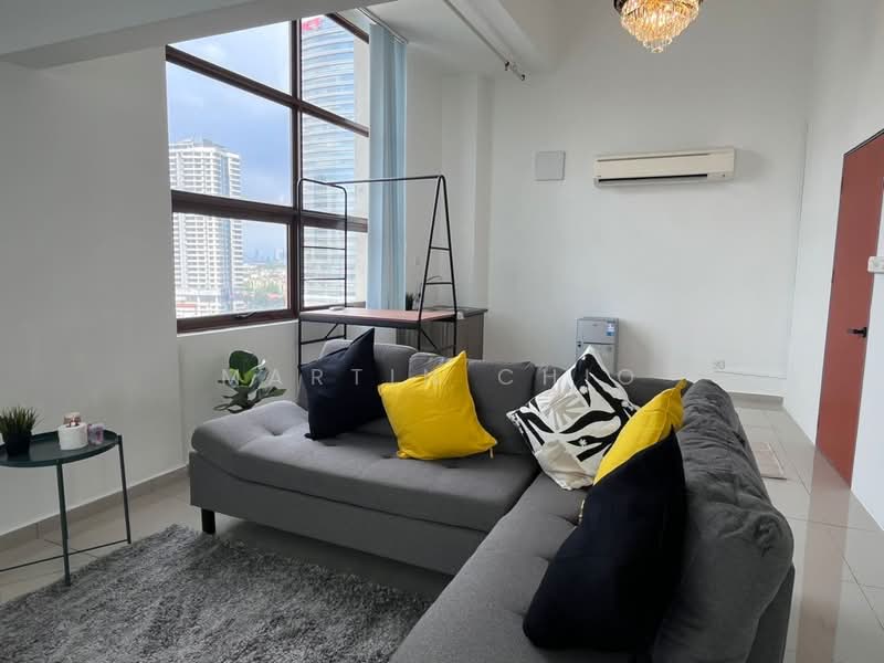 Service Residence for Rent at Pinnacle Kelana Jaya - Martin Chio - Living Room - PropertyGuru.com.my