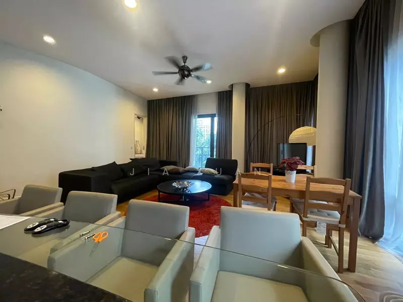 Service Residence for Sale at St Mary Residences - Jia Xuan - Living Room - PropertyGuru.com.my
