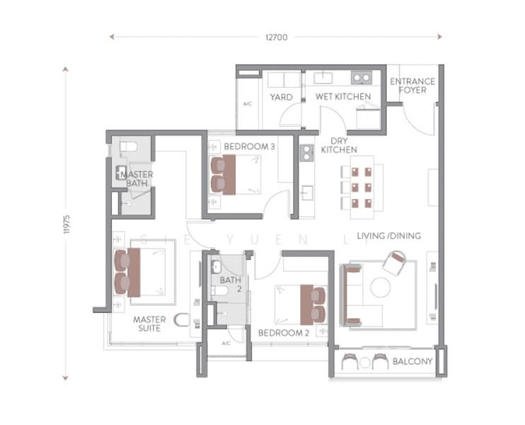 Service Residence for Sale at Jendela Residences - Sie Yuen Li - PropertyGuru.com.my