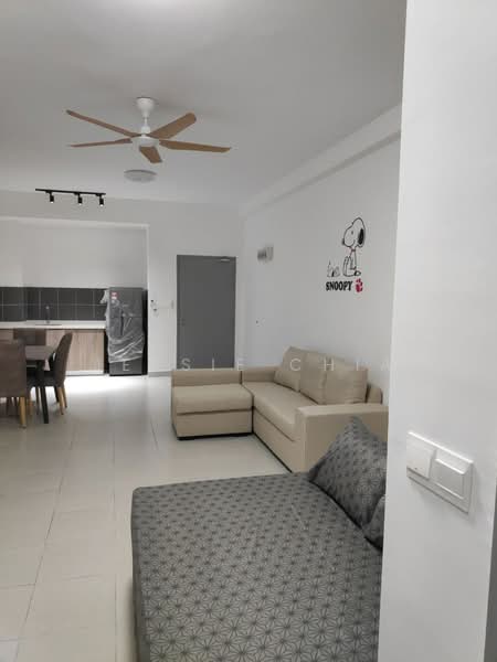 Service Residence for Sale at The Netizen - Jessie Chia - Living Room - PropertyGuru.com.my
