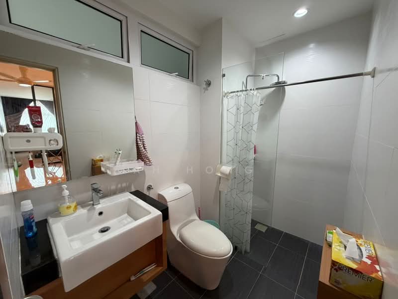 Service Residence for Rent at Twin Galaxy (Dwi Galaksi) - Ah Hong - Bathroom - PropertyGuru.com.my