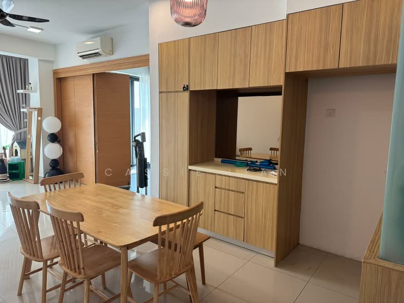 Service Residence for Rent at The Leafz @ Dedaun - Cassie Lian - Dining Room - PropertyGuru.com.my