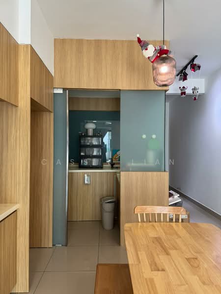 Service Residence for Rent at The Leafz @ Dedaun - Cassie Lian - Kitchen - PropertyGuru.com.my