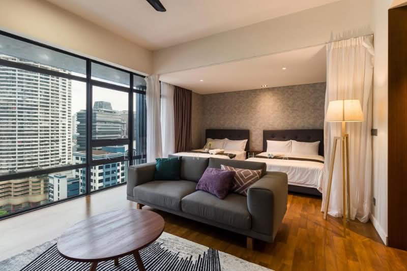Service Residence for Rent at Anggun Residences - Kelvin Chia - Living Room - PropertyGuru.com.my