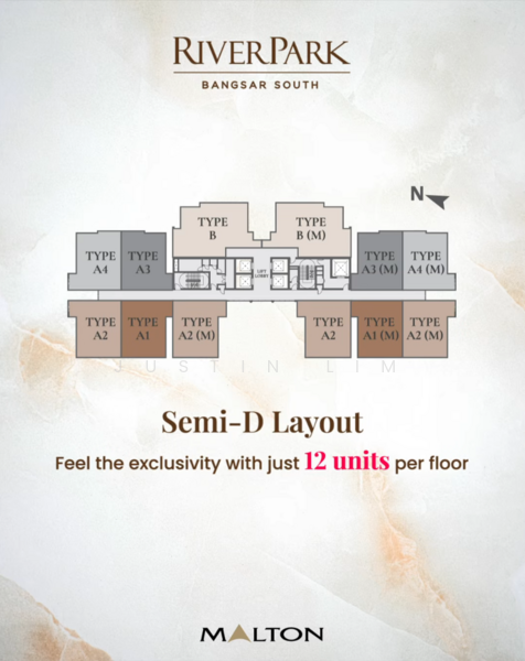 Condominium for Sale at River Park Bangsar South - Justin Lim - Floor Plan - PropertyGuru.com.my