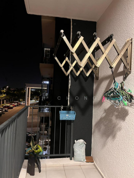 Service Residence for Sale at Duduk Se.Ruang @ Eco Sanctuary - KH Chong - Balcony - PropertyGuru.com.my