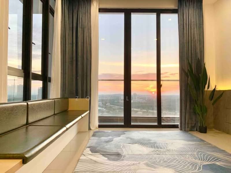 Service Residence for Sale at D'Pristine - Zoey Lee - Living Room - PropertyGuru.com.my