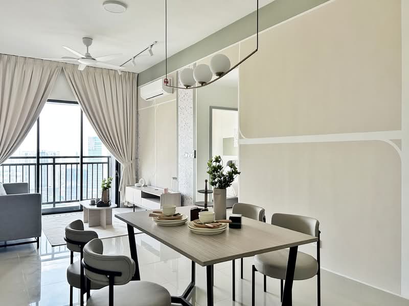Condominium for Rent at Platinum Arena - Alvin Chye - Living Room - PropertyGuru.com.my