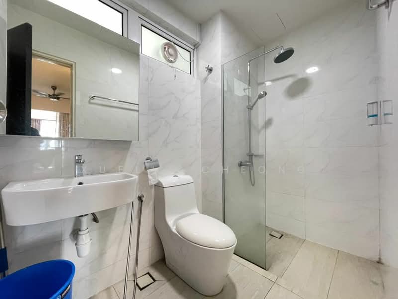 Service Residence for Rent at Twin Galaxy (Dwi Galaksi) - Xuelly Cheong - Bathroom - PropertyGuru.com.my