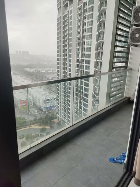 Servis Apartment untuk Disewa di Green Haven - Hong Charng Lee - Balcony - PropertyGuru.com.my