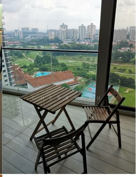 Service Residence for Sale at Twin Arkz - Cherry Fu - Balcony - PropertyGuru.com.my