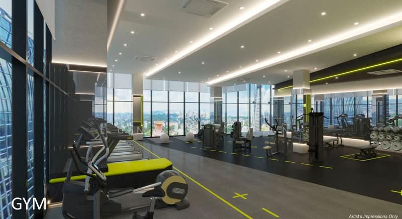 Solarvest suites bangsar south untuk Untuk Dijual - RM 380,000, Mac 2026 - Gym - PropertyGuru.com.my