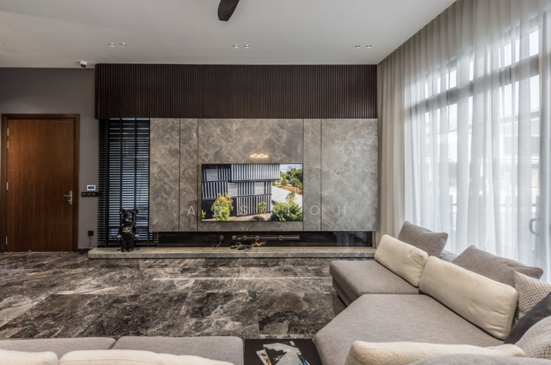 Service Residence for Sale at Ruby Seapark - ANS TOH - Living Room - PropertyGuru.com.my