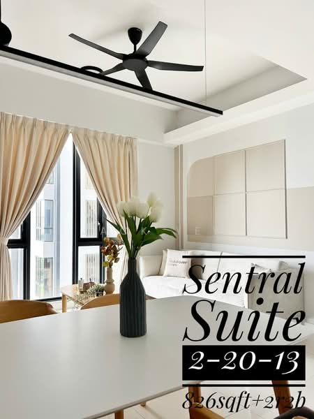 Service Residence for Rent at The Sentral Suites - Jack Yew - PropertyGuru.com.my