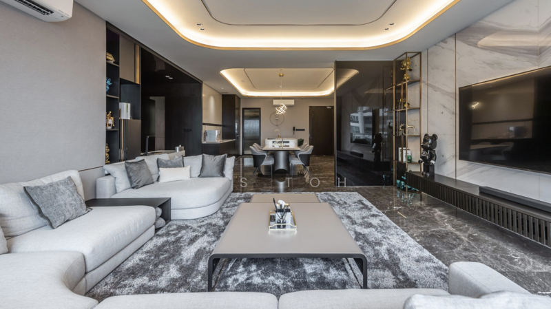 Service Residence for Sale at 121 Residences - ANS TOH - Living Room - PropertyGuru.com.my