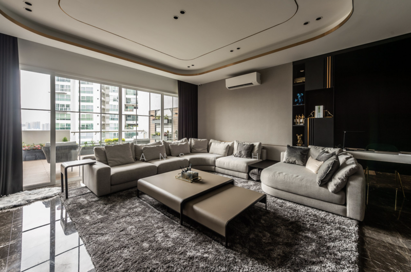 Service Residence for Sale at 121 Residences - ANS TOH - Living Room - PropertyGuru.com.my