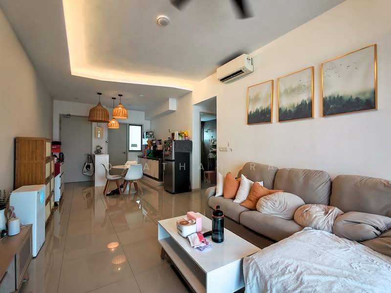 Service Residence for Sale at Savio @ Riana Dutamas - Jonathan Raj - Living Room - PropertyGuru.com.my