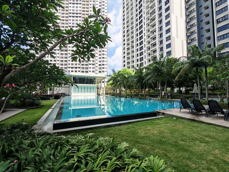 Service Residence for Sale at Savio @ Riana Dutamas - Jonathan Raj - Pool - PropertyGuru.com.my