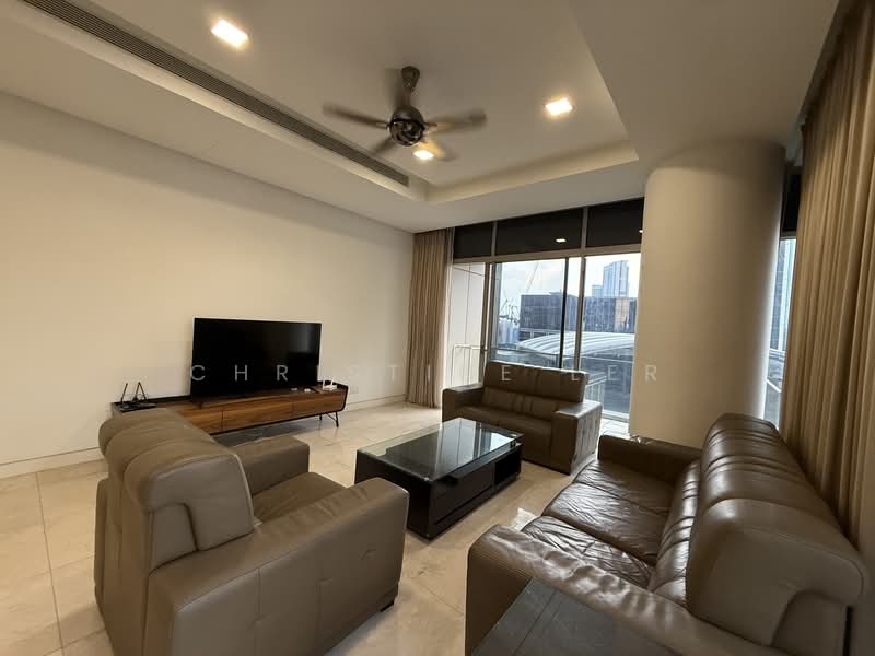Service Residence for Rent at Pavilion Residences - Christine Ler - Living Room - PropertyGuru.com.my