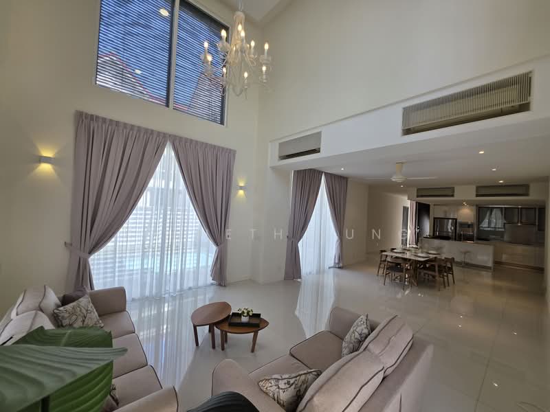 Seri Tanjung Pinang Avara Cayman Super Semi D Denai Bayu Tanjung Tokong 3 Storey Private Lift & Pool untuk Untuk Dijual - RM 6,070,000, Mac 2026 - Living Room - PropertyGuru.com.my