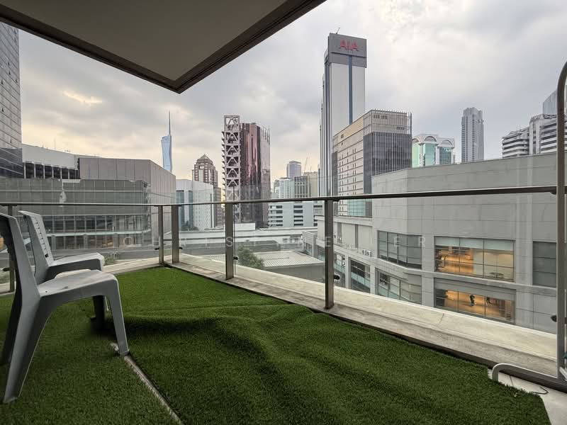 Service Residence for Rent at Pavilion Residences - Christine Ler - Balcony - PropertyGuru.com.my