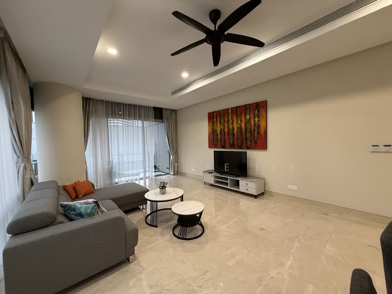 Service Residence for Rent at Pavilion Residences - Christine Ler - Living Room - PropertyGuru.com.my
