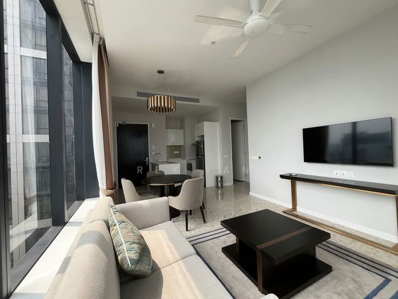 Service Residence for Rent at Pavilion Ceylon Hill - Rex Tan - Living Room - PropertyGuru.com.my
