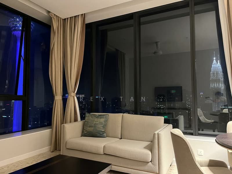 Service Residence for Rent at Pavilion Ceylon Hill - Rex Tan - Living Room - PropertyGuru.com.my